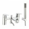 Crosswater Zero 6 Bath Shower Mixer with Kit - ZR06_422DC 1 Crosswater Zero 6 Bath Shower Mixer with Kit - ZR06_422DC -Bath Taps Shop KH06 422DC P