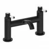 Lancaster Traditional Matt Black Lever Bath Filler Tap 2 Lancaster Traditional Matt Black Lever Bath Filler Tap -Bath Taps Shop LMB3BF l 670