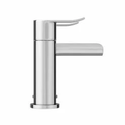 Luna Waterfall Bath Shower Mixer with Shower Kit - Chrome -Bath Taps Shop LUN002 D3 460