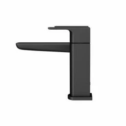 Mileto Matt Black Bath Filler Tap 10 Mileto Matt Black Bath Filler Tap -Bath Taps Shop M03BLK d3 460