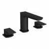 Mileto Matt Black Deck Mounted (3TH) Bath Filler Tap 1 Mileto Matt Black Deck Mounted (3TH) Bath Filler Tap -Bath Taps Shop M15BLK p1