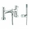 Crosswater - Fusion Dual Lever Bath Shower Mixer with Kit - MBFU422D 2 Crosswater - Fusion Dual Lever Bath Shower Mixer with Kit - MBFU422D -Bath Taps Shop MBFU422D P