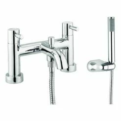 Crosswater - Fusion Dual Lever Bath Shower Mixer with Kit - MBFU422D