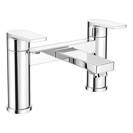 Monza Round Modern Bath Tap 3 Monza Round Modern Bath Tap