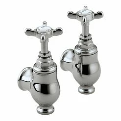 Bristan 1901 Traditional Globe Bath Taps - Chrome Plated - N-GLO-C-CD
