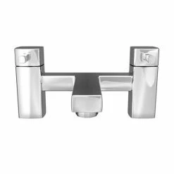 Neo Minimalist Bath Filler - Chrome -Bath Taps Shop NEO003 n d1 460