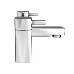 Neo Minimalist Bath Filler - Chrome -Bath Taps Shop NEO003 n d2 460