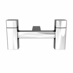 Neo Minimalist Bath Filler - Chrome -Bath Taps Shop NEO003 n d3 460