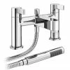 Nova Bath Shower Mixer Taps with Shower Kit - Chrome 1 Nova Bath Shower Mixer Taps with Shower Kit - Chrome -Bath Taps Shop NV002 prod