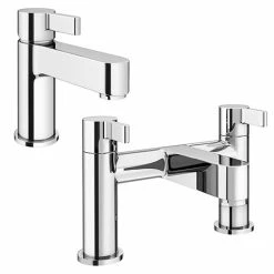 Nova Modern Tap Package (Bath + Basin Tap)