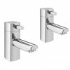 Neo Minimalist Bath Pillar Taps - Chrome 1 Neo Minimalist Bath Pillar Taps - Chrome -Bath Taps Shop Neo Minimalist Bath Pillar Taps Chrome n p