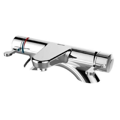 Bristan - Opac Thermostatic Deck Mounted Bath Filler with Chrome Levers - OP-THBF-DML-C 3 Bristan - Opac Thermostatic Deck Mounted Bath Filler with Chrome Levers - OP-THBF-DML-C