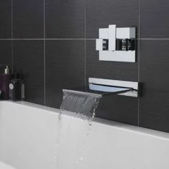 Hudson Reed Slimline Waterfall Filler with Concealed Thermostatic Valve