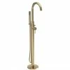 Hudson Reed Tec Single Lever Mono Free-standing Bath Shower Mixer - Brushed Brass - PN821 1 Hudson Reed Tec Single Lever Mono Free-standing Bath Shower Mixer - Brushed Brass - PN821 -Bath Taps Shop PN821 m