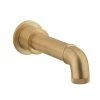 Crosswater MPRO Industrial Wall Mounted Bath Spout - Unlacquered Brushed Brass - PRI0370WUB 2 Crosswater MPRO Industrial Wall Mounted Bath Spout - Unlacquered Brushed Brass - PRI0370WUB -Bath Taps Shop PRI0370WUB M