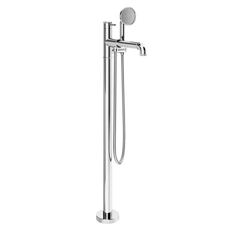 Crosswater MPRO Industrial Bath Shower Mixer Floor Standing Chrome - PRI416FC 3 Crosswater MPRO Industrial Bath Shower Mixer Floor Standing Chrome - PRI416FC