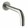 Crosswater MPRO Brushed Stainless Steel Effect Bath Spout - PRO0370WV