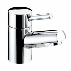 Bristan - Prism Contemporary 1 Hole Bath Filler - Chrome - PM-1HBF-C