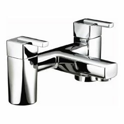 Bristan - Qube Bath Filler - Chrome - QU-BF-C
