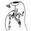 Imperial Radcliffe Chrome Deck Mounted Bath Shower Mixer with Black Levers 2 Imperial Radcliffe Chrome Deck Mounted Bath Shower Mixer with Black Levers -Bath Taps Shop RADBSMDMBCP P