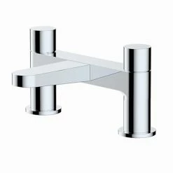 RAK - Petit Round Deck Bath Filler Chrome - RAKPER3004C