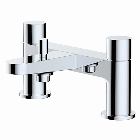 RAK - Petit Round Deck Bath Shower Mixer Chrome - RAKPER3005C 3 RAK - Petit Round Deck Bath Shower Mixer Chrome - RAKPER3005C