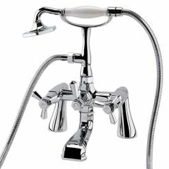 RAK Washington Art Deco Bath Shower Mixer + Kit - RAKWTN3005