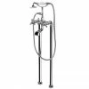 RAK Washington Art Deco Freestanding Bath Shower Mixer + Kit - RAKWTN3014 2 RAK Washington Art Deco Freestanding Bath Shower Mixer + Kit - RAKWTN3014 -Bath Taps Shop RAKWTN3014 P