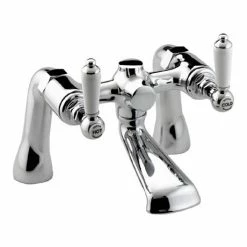 Bristan Renaissance Traditional Bath Filler - Chrome Plated - RS2-BF-C