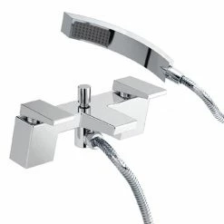 Bristan - Sail Contemporary Bath Shower Mixer - Chrome - SAI-BSM-C