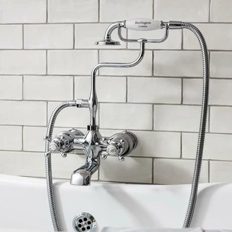 Burlington Tay Wall Mounted Thermostatic Bath Shower Mixer 4 Burlington Tay Wall Mounted Thermostatic Bath Shower Mixer - Image 2