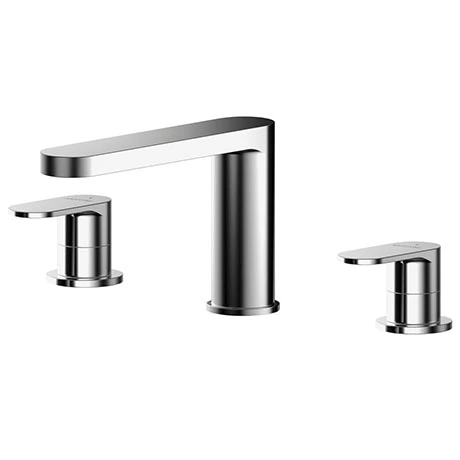 Asquiths Solitude Deck Mounted Bath Filler (3TH) - TAB5121 3 Asquiths Solitude Deck Mounted Bath Filler (3TH) - TAB5121