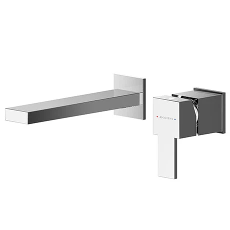 Asquiths Revival Wall Mounted Basin Mixer (2TH) Without Backplate - TAC5112 3 Asquiths Revival Wall Mounted Basin Mixer (2TH) Without Backplate - TAC5112