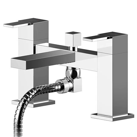 Asquiths Revival Deck Mounted Bath Shower Mixer with Shower Kit - TAC5123 3 Asquiths Revival Deck Mounted Bath Shower Mixer with Shower Kit - TAC5123
