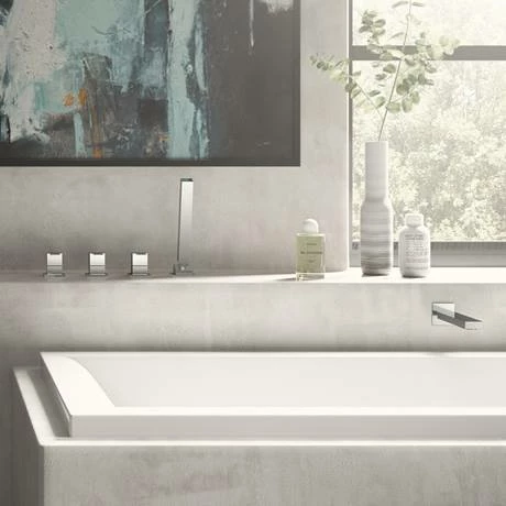 Asquiths Revival Deck Mounted Bath Shower Mixer (4TH) No Spout - TAC5125 4 Asquiths Revival Deck Mounted Bath Shower Mixer (4TH) No Spout - TAC5125 - Image 2