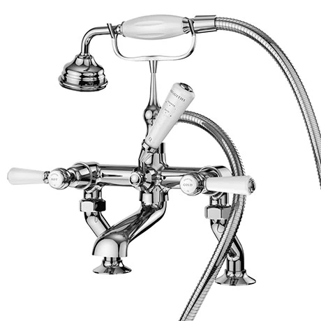 Asquiths Restore Lever Deck Mounted Bath Shower Mixer with Shower Kit - TAF5323 3 Asquiths Restore Lever Deck Mounted Bath Shower Mixer with Shower Kit - TAF5323