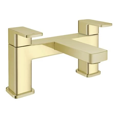 Toreno Modern Brushed Brass Bath Filler Tap 4 Toreno Modern Brushed Brass Bath Filler Tap - Image 2