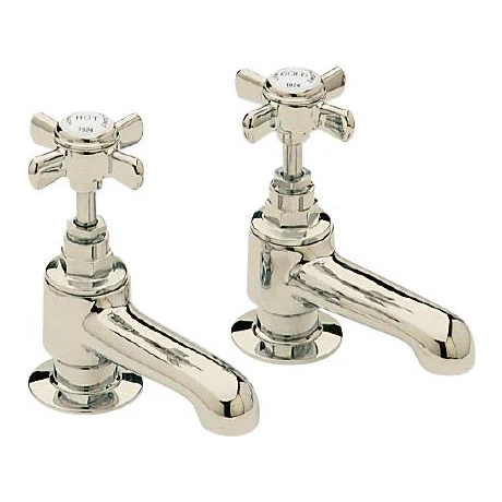 Heritage - Dawlish Bath Pillar Taps - Vintage Gold - TDCG01 3 Heritage - Dawlish Bath Pillar Taps - Vintage Gold - TDCG01