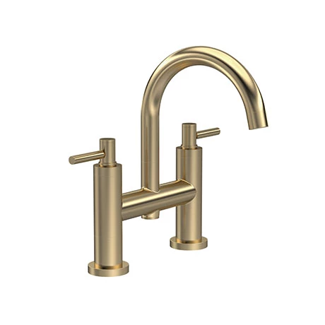 Hudson Reed Tec Lever Bath Filler with Swivel Spout - Brushed Brass - TEL853 3 Hudson Reed Tec Lever Bath Filler with Swivel Spout - Brushed Brass - TEL853