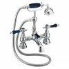 Heritage Glastonbury Midnight Blue Bath Shower Mixer - TGRBL02 2 Heritage Glastonbury Midnight Blue Bath Shower Mixer - TGRBL02 -Bath Taps Shop TGRBL02 P