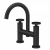 Hudson Reed Revolution Matt Black Industrial Bath Filler - TIW453 2 Hudson Reed Revolution Matt Black Industrial Bath Filler - TIW453 -Bath Taps Shop TIW453 m