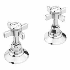 Chatsworth Traditional 3/4" Deck Bath Side Valves (Pair)