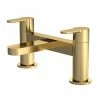 Venice Giro Brushed Brass Bath Filler 1 Venice Giro Brushed Brass Bath Filler -Bath Taps Shop VEN308R P