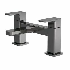 Venice Cubo Gunmetal Grey Bath Filler