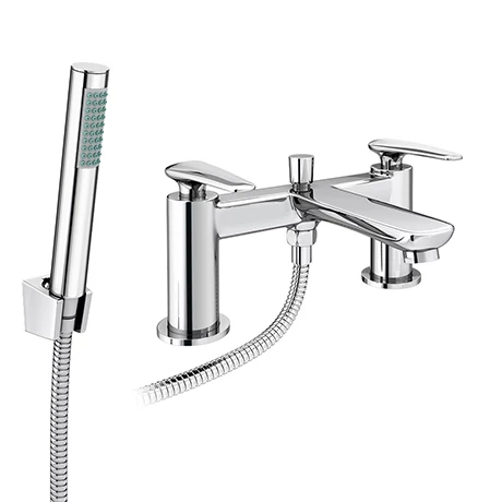 Valencia Joystick Control Lever Bath Shower Mixer incl. Shower Kit 3 Valencia Joystick Control Lever Bath Shower Mixer incl. Shower Kit