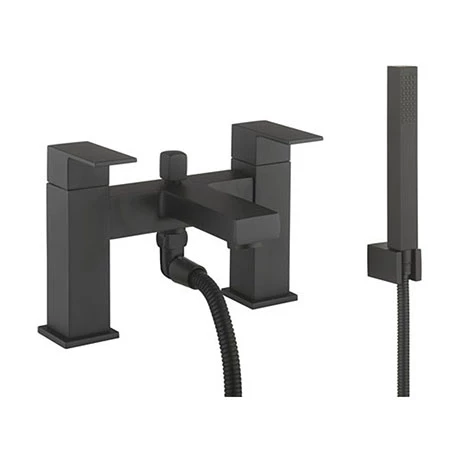 Crosswater Verge Bath Shower Mixer with Shower Kit Matt Black - VR422DM 3 Crosswater Verge Bath Shower Mixer with Shower Kit Matt Black - VR422DM