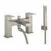 Crosswater Verge Bath Shower Mixer with Shower Kit Stainless Steel Effect - VR422DV 1 Crosswater Verge Bath Shower Mixer with Shower Kit Stainless Steel Effect - VR422DV -Bath Taps Shop VR422DV m