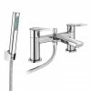Valencia Modern Bath Shower Mixer inc. Shower Kit 1 Valencia Modern Bath Shower Mixer inc. Shower Kit -Bath Taps Shop VSLT3 n p