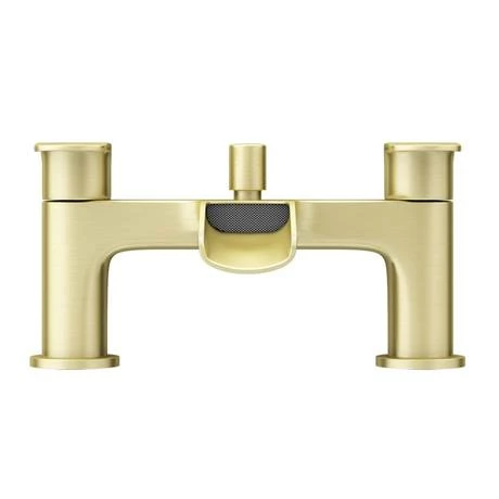 Valencia Brushed Brass Waterfall Bath Shower Mixer incl. Shower Kit 5 Valencia Brushed Brass Waterfall Bath Shower Mixer incl. Shower Kit - Image 3