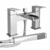 Monza Waterfall Bath Shower Mixer Taps + Shower Kit 1 Monza Waterfall Bath Shower Mixer Taps + Shower Kit -Bath Taps Shop WF002 prod